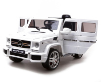 Детский электромобиль Mercedes Benz G63 2.4G Белый HL-168-W