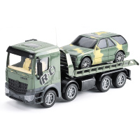 Радиоуправляемый грузовик-трейлер + джип CityTruck 1:24 - 553-B4
