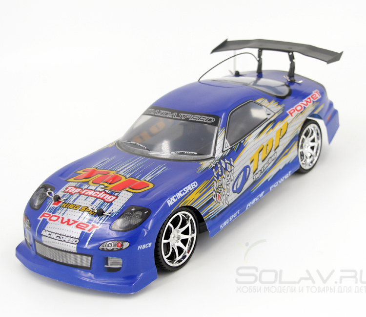 Радиоуправляемый автомобиль для дрифта Mazda RX-7 GT Blue 1:14 - 828-4-B