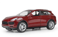 Металлическая модель Porsche Cayenne Red (музыка, свет, инерция) 1:32 - 25058С