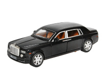 Металлическая модель Rolls-Royce Phantom Black 1:24 (свет, звук, инерция) - M923S-6