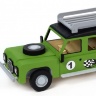 Собранная деревянная модель автомобиля Artesania Latina Land Rover МОТОГОНЩИК BUILD
