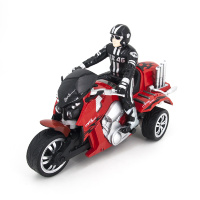 Радиоуправляемый красный мотоцикл Yuan Di Трицикл 1:10 - YD898-T57-R