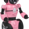 Розовый робот WL toys F4 c WiFi FPV камерой, управление через APP - WLT-F4-PINK