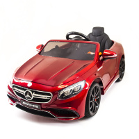 Детский электромобиль Mercedes Benz S63 LUXURY 2.4G - Red - HL169-LUX-R